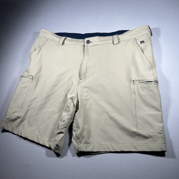 Scottevest Other - Scottevest Action Adventure Shorts Mens 42 Khaki Cargo Travel Hiking 17 Pocket